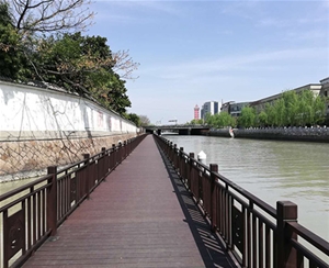 戶外竹木護(hù)欄